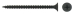 M3.5 x 60 Black Dry Wall Screws