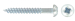 8 x 3/4" Pozi Round Twinthread Woodscrews