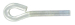 M10 X 80 FOLDED EYE BOLT BZP