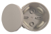 IP44 Round Junction Box with Grommets 65 x 35mm