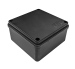 100 x 100 x 50 JUNCTION BOX PLAIN IP56 *** BLACK ***