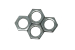 20mm **HEAVY PATTERN** HEX LOCKNUTS GALV