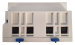 Modular Contactor 6 4NO 125A AC1 130V AC
