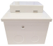 METAL CLAD GARAGE UNIT C/W 63A DP RCD-30mA 1XB6 -MCB & 1XB32