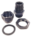 16MM NYLON GLAND IP68 (5-10) BLACK