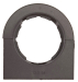 32MM PP HINGED CONDUIT CLIP BLACK - PACK 10