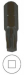 2X1 SQR DRIVE SCREW DRIVER BIT