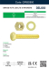 M8 X 50 BRASS NUTS, BOLTS & WA Pack Qty 2