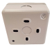 Metal RCD Switched Socket Single 13A
