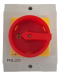 AC Rotary Isolator 20A 125 x 100 x 85mm