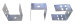 FIRE CLIP FOR TRUNKING 38mm