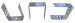 FIRE CLIP FOR TRUNKING 50mm