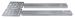 Britclips® Rapid Sliding Wall Bracket 16-24Inch